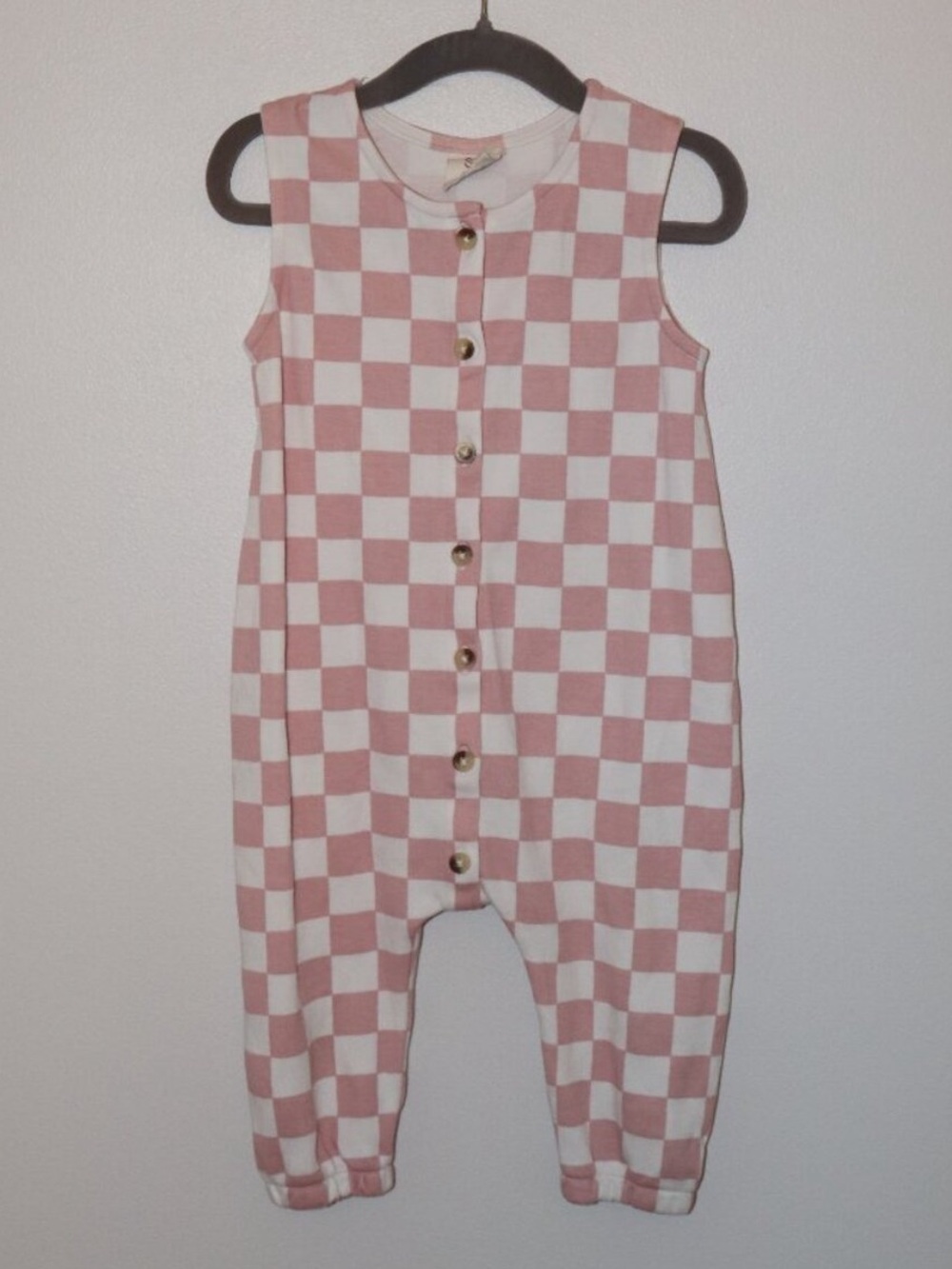 Siix Checkerboard Romper | 18-24m